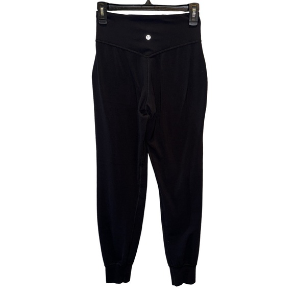 LULULEMON Align Black 28” Joggers Size 4 - Picture 4 of 14